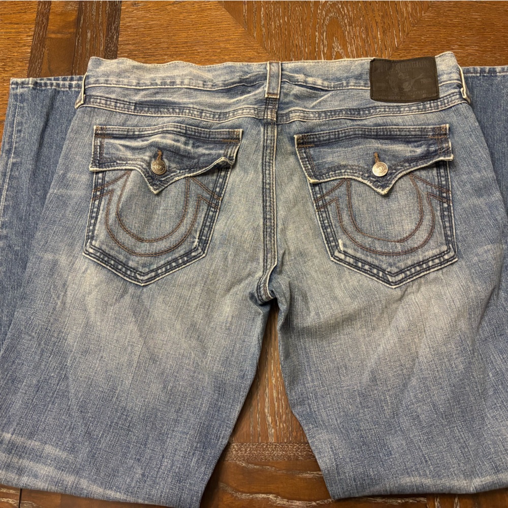 True Religion Men’s Bootcut Classic Blue Denim Jeans /Size 40
